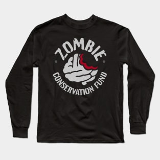 Zombie Conservation Long Sleeve T-Shirt